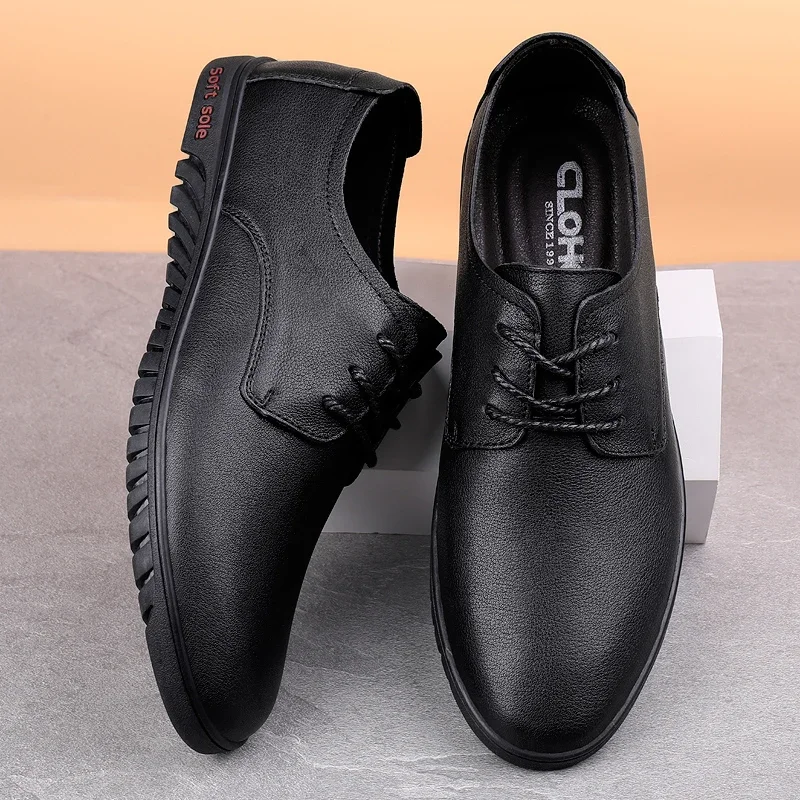 Mens shoes lace up Luxury Wedding Shoes genuine Leather Elegant Business Shoe Mens Dress Shoes for Men Zapatos Plateado Hombre