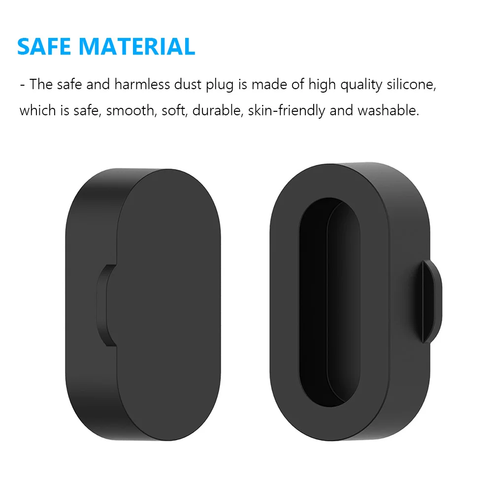 

10 шт. универсальный пылезащитный чехол, силиконовая крышка порта зарядки, пылезащитная заглушка, аксессуары для часов Garmin Fenix 7 7s 7x 6 5 5x