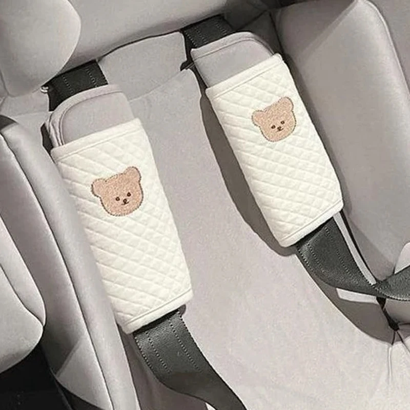 Ceinture de sécurité pour enfants, housse de Protection, coussin de Protection de la poitrine, coussin souple Anti-suffocation, accessoires de ceinture de sécurité
