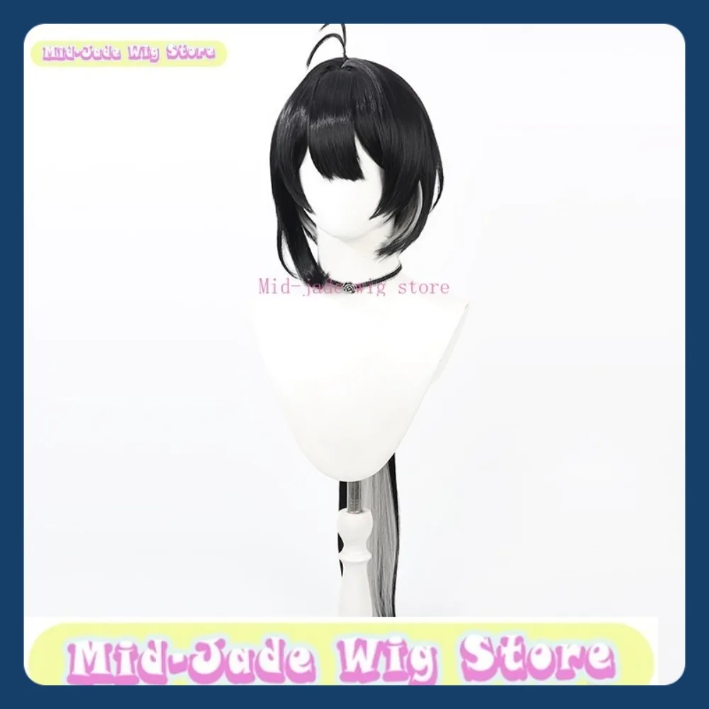 Mid-jade peruca loja wuthering ondas feminino rover cosplay peruca anime jogo rpg festa de halloween peruca sintética