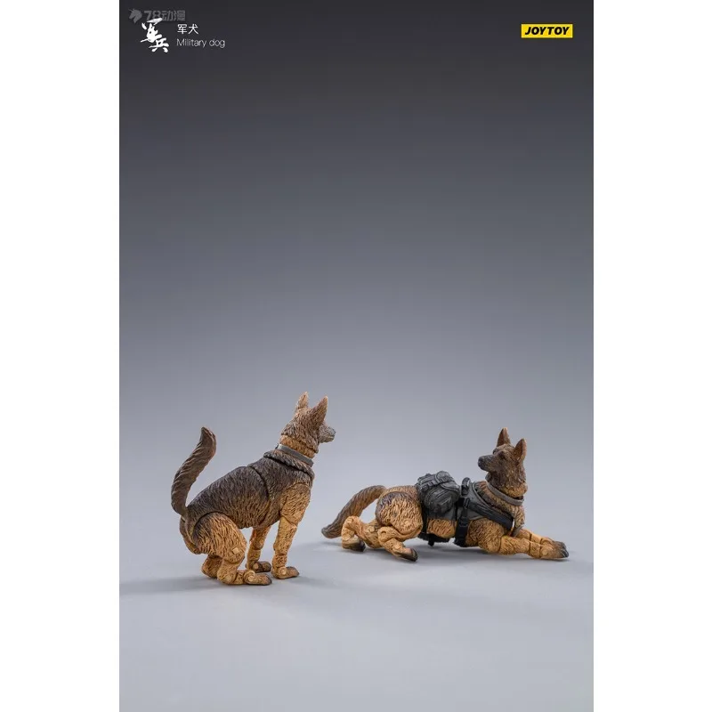 JOYTOY Oryginalny 1/18 gotowy produkt ruchome żołnierze Seria Mobilny pies wojskowy Figurka Model Zabawki Model Prezenty Dla chłopców