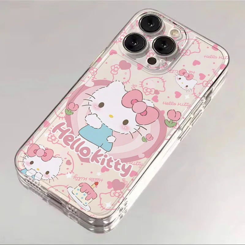 Etui na telefon Honor X9a X8b 90 Lite X9b Y9 Prime 2019 X7b Przezroczyste Miękkie Hello Kitty Sanrios