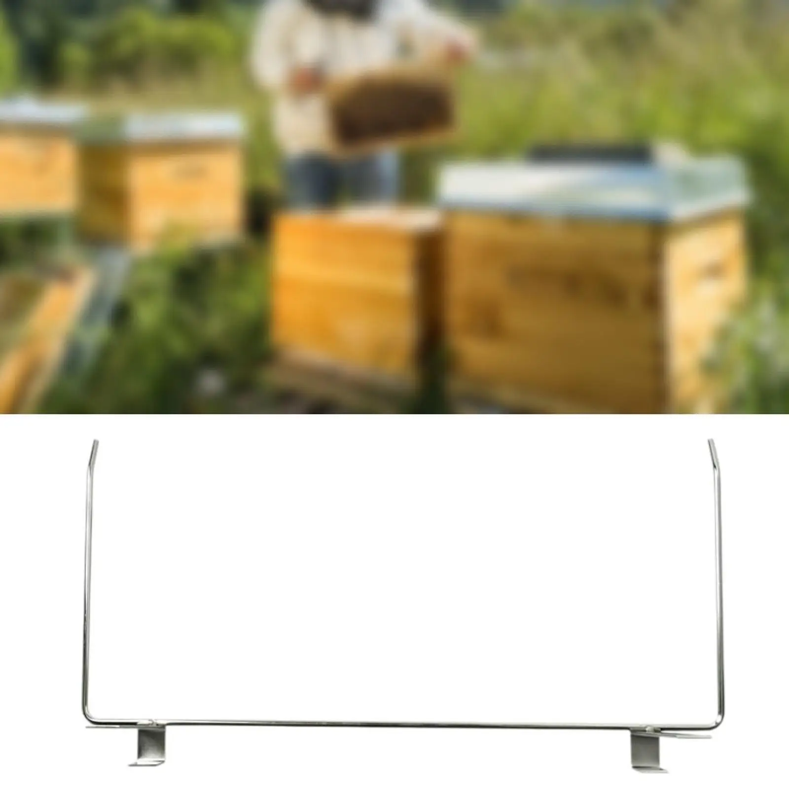 Beehive Frame Holder Beekeep Frame Support Rack Space Saving Sturdy Beekeep Frame Grip Tool for Honey Harvesting Garden Outdoor