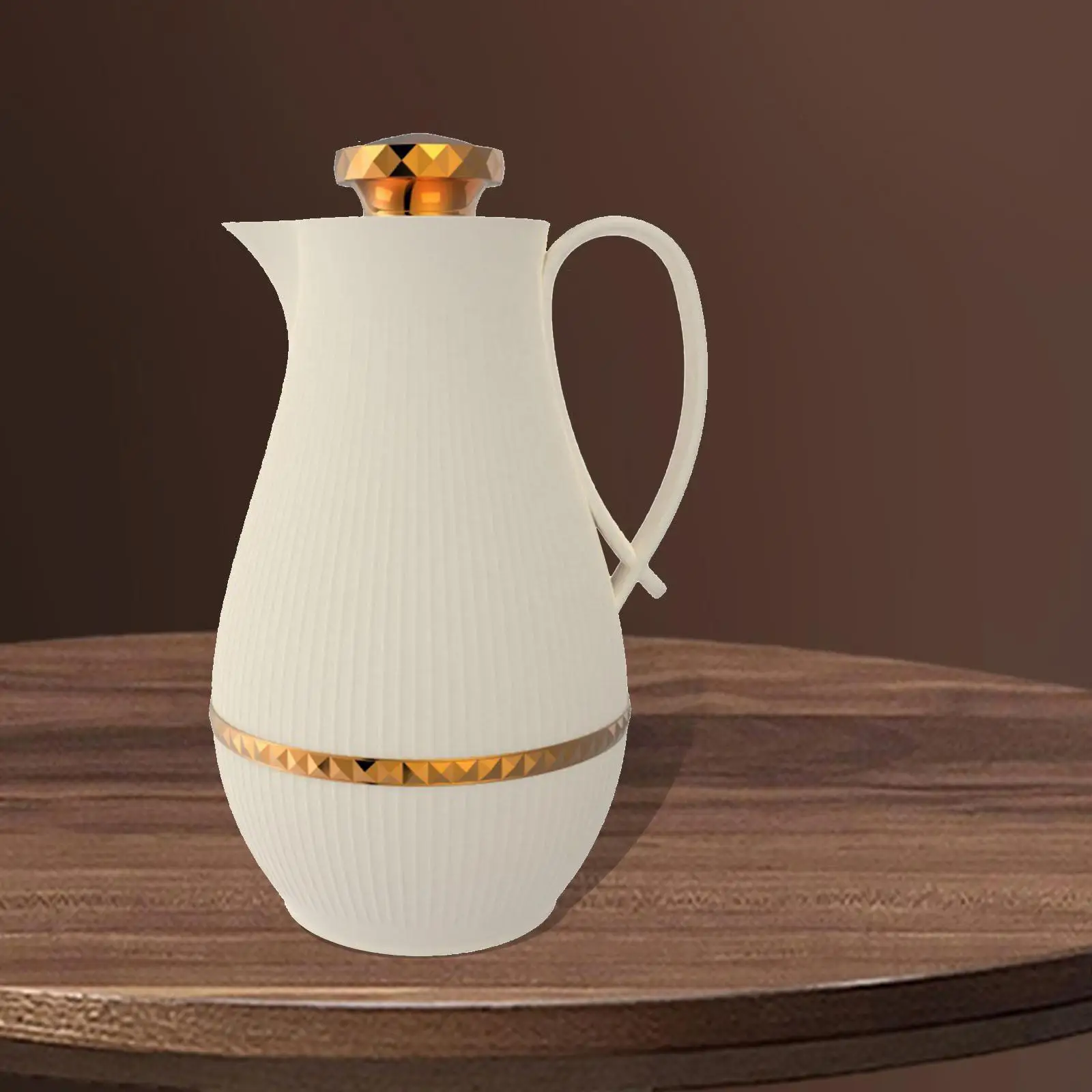 

Insulated Coffee Carafe Multiuse Beverage Dispenser Arab Style Water Kettle Teapot for Beverage Coffee Restaurant Bedside Hotel