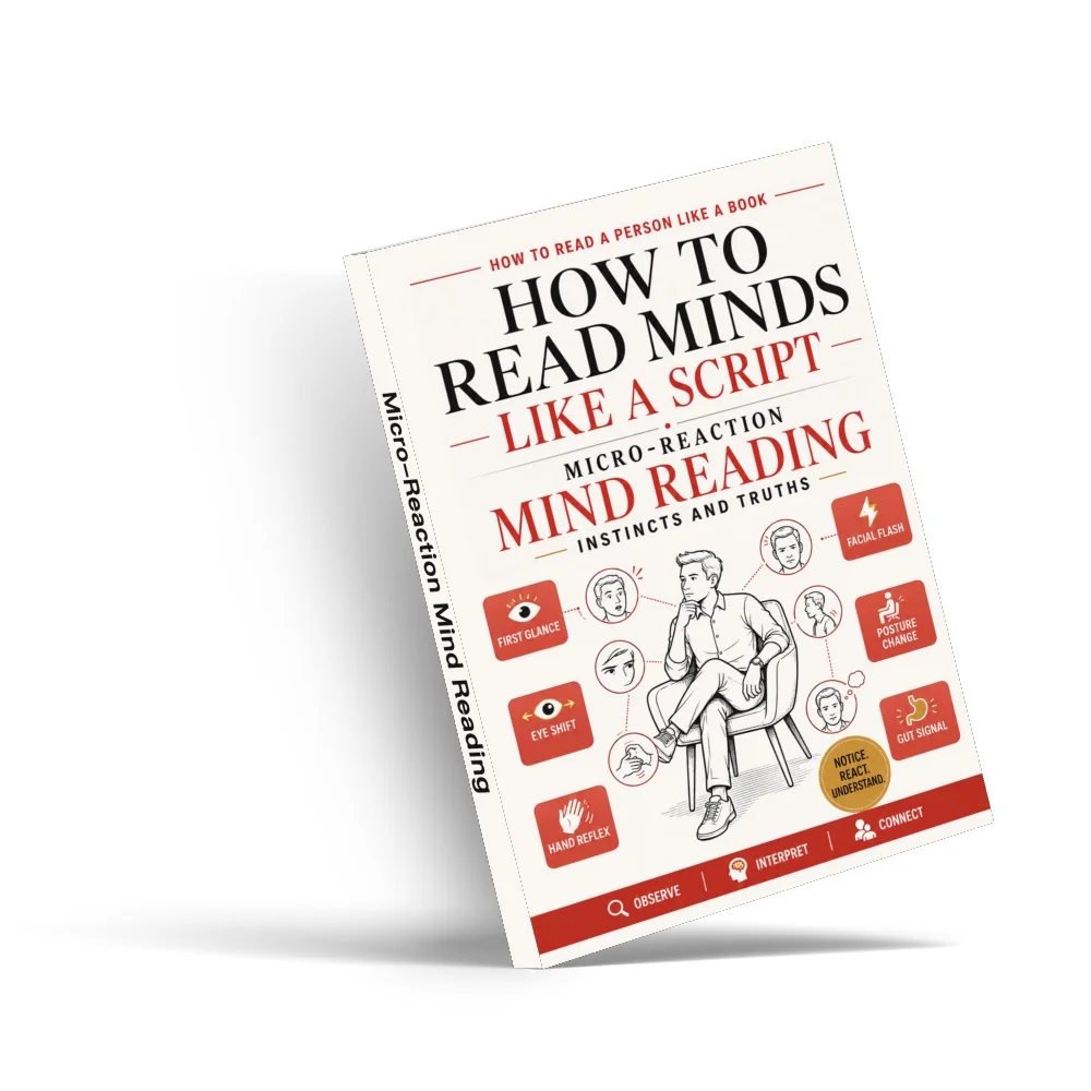 Read People Like a Script: Micro-Reactions, Guide to Instinctive Social Cues, Eye Changes, Gestures and Body Language