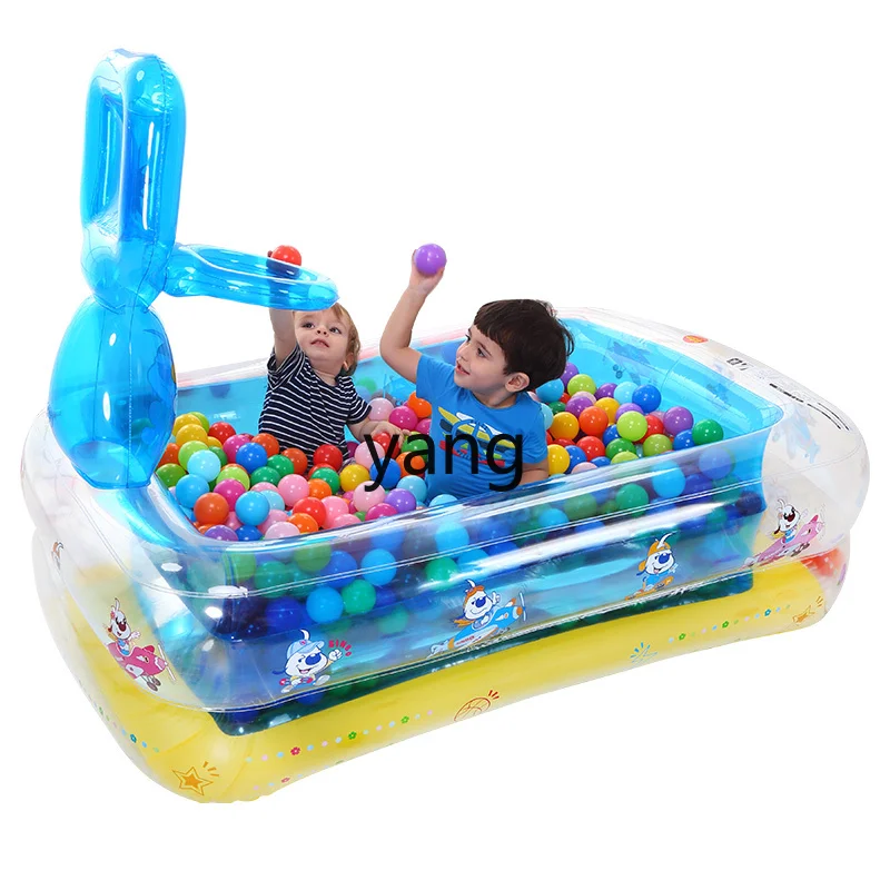 

CX Basketball Stand Pool Baby Airbed Swimming Pool Parent-Child Swimming Pool