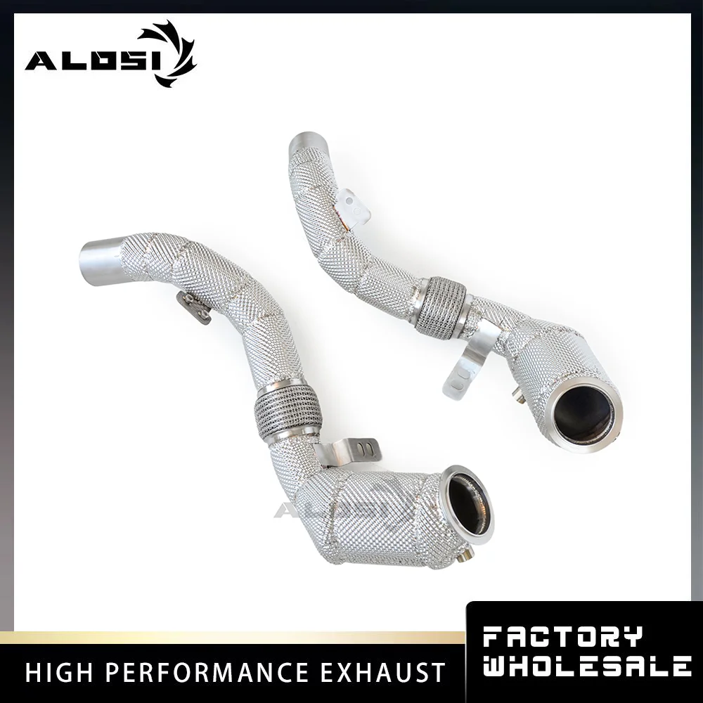 

Exhaust pipe for BMW M650i M750i G12 G13 4.4T 2017-2020 High-Performance Exhaust Down Pipe Perfect Fit