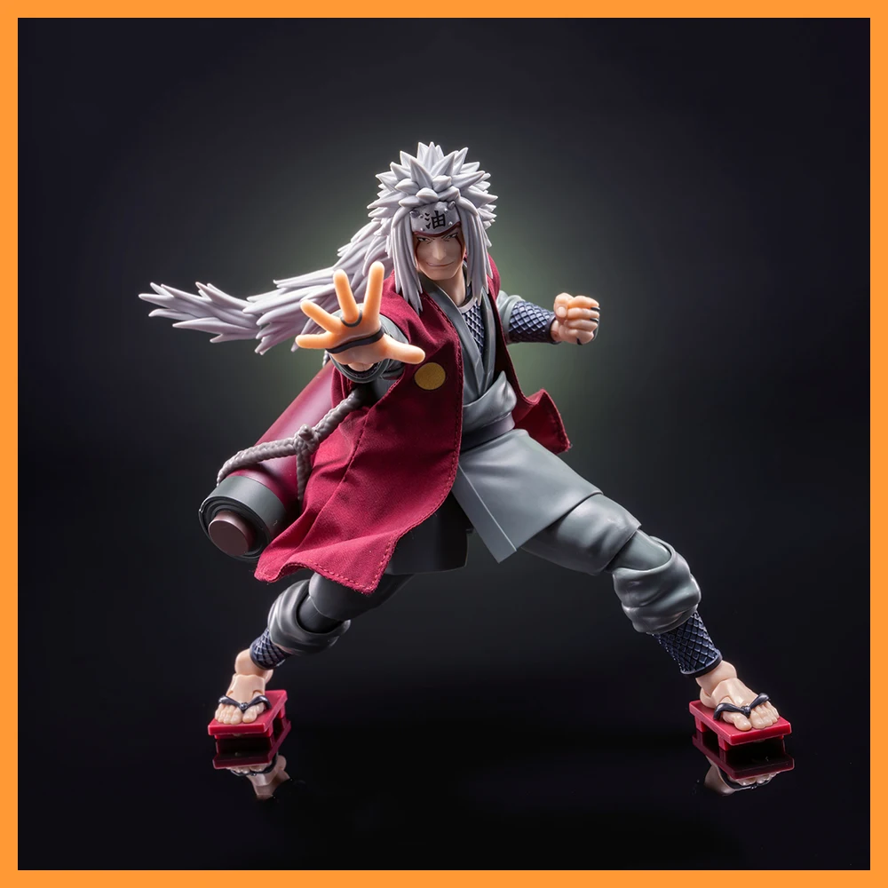 

【Only Clothes】shf 1/12 Scale Japanese Anime Jiraiya Cloth Sleeveless Robe Accessories Model for 6-inch Action Figure Toys