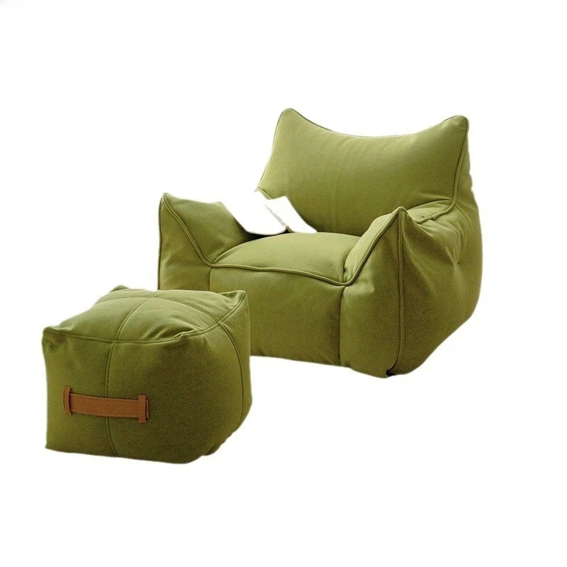 

Little Monster Beanbag Couch Can Lie On The Balcony Tatami Cushion Small Bedroom Single Sofa Chair Cama Sofa Living Room