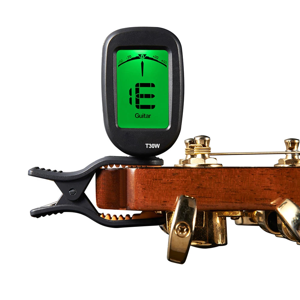 1Pcs Guitar Tuner Durable Fashionable Portable Electronic Instrument Tuning Tool for Violin Ukulele Acoustic Bass