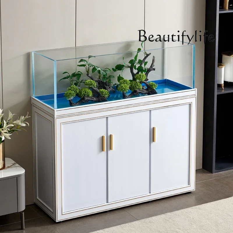 R Stream Tank New Original Ecological Household Bottom Filter Ecological Tank Industrial Wind Large Vertical Landscaping Tank
