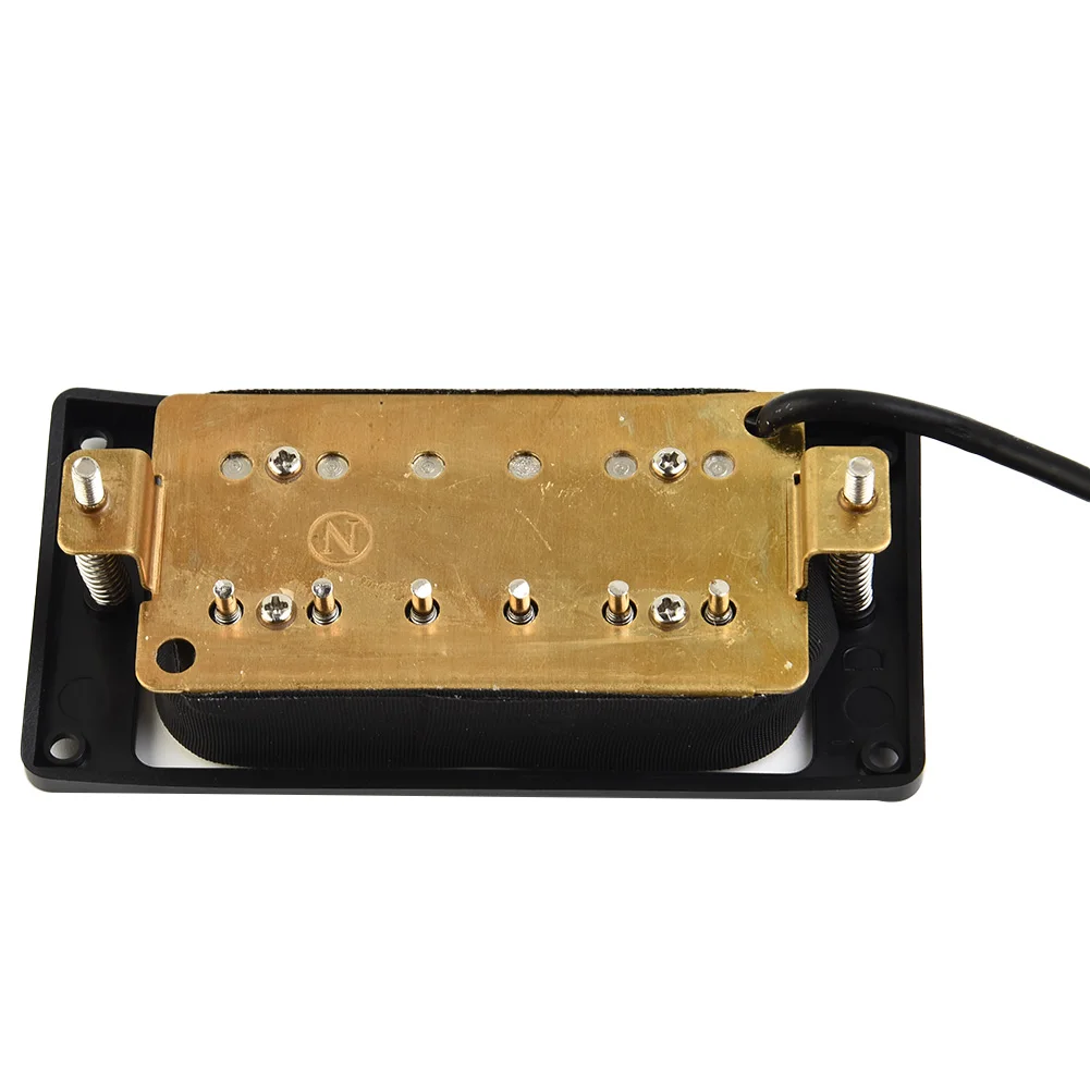 Neck and Bridge Humbucker Double Coil Pickups Set with Screws for Electric Guitar Compatible with Multiple Humbucker Styles