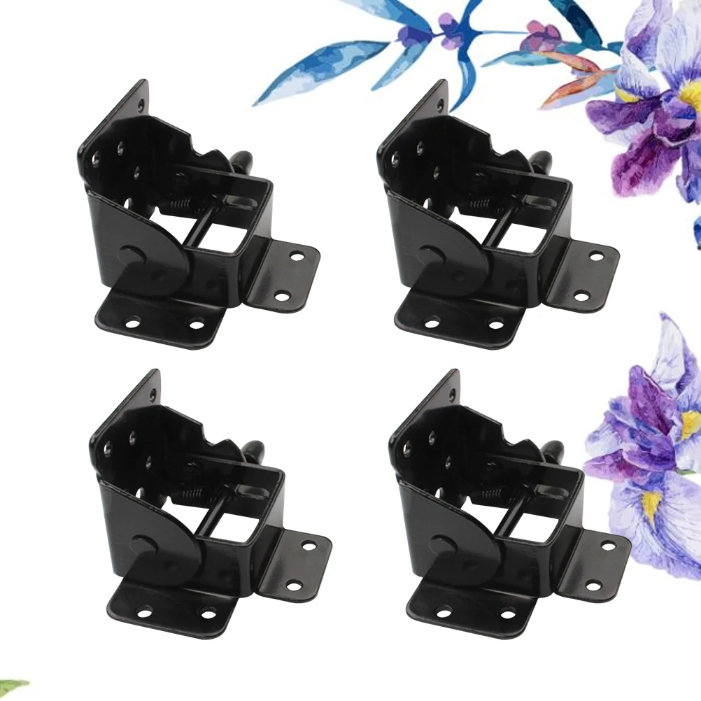 

4pcs Foldable Brackets Heavy Duty Self-Locking Support Hinges For Furniture Legs Narrow Surfaces Kitchen Laundry Room Foldable