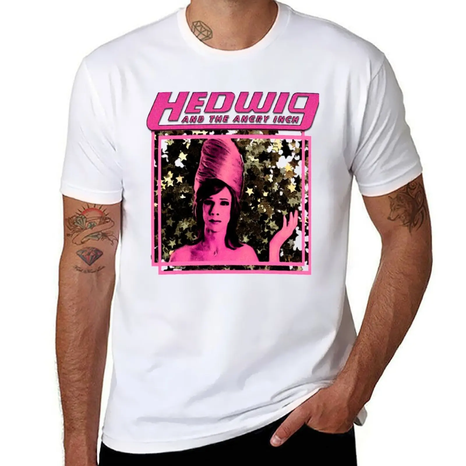 

Hedwig and the Angry Inch T-Shirt cotton tshirt 100% anime t shirts for man T-Shirt