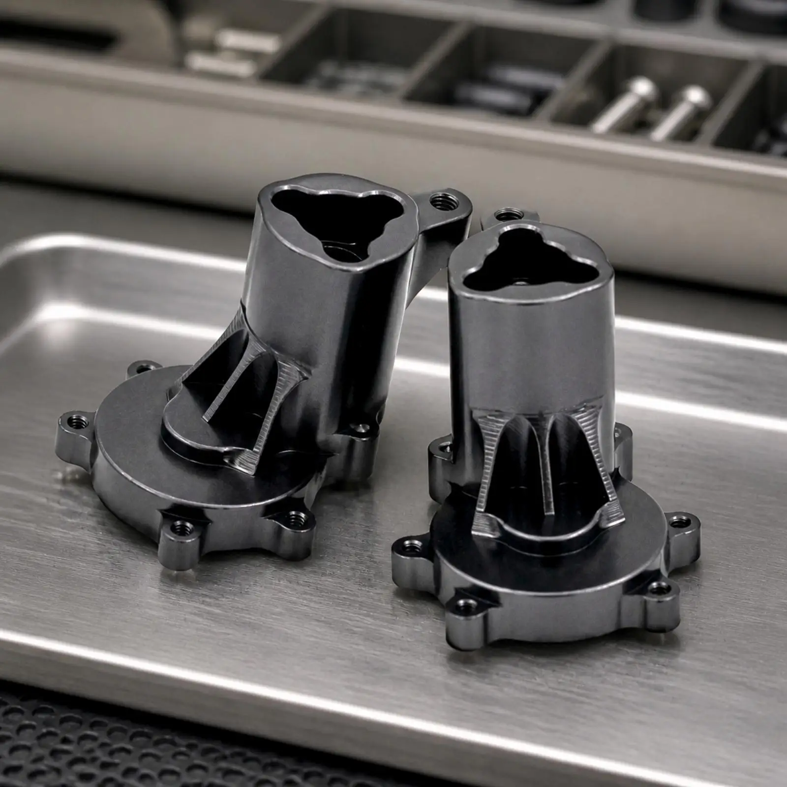 RC Crawler Alloy Steering Knuckle Replacement for 8th Scale Chassis Suspension Build