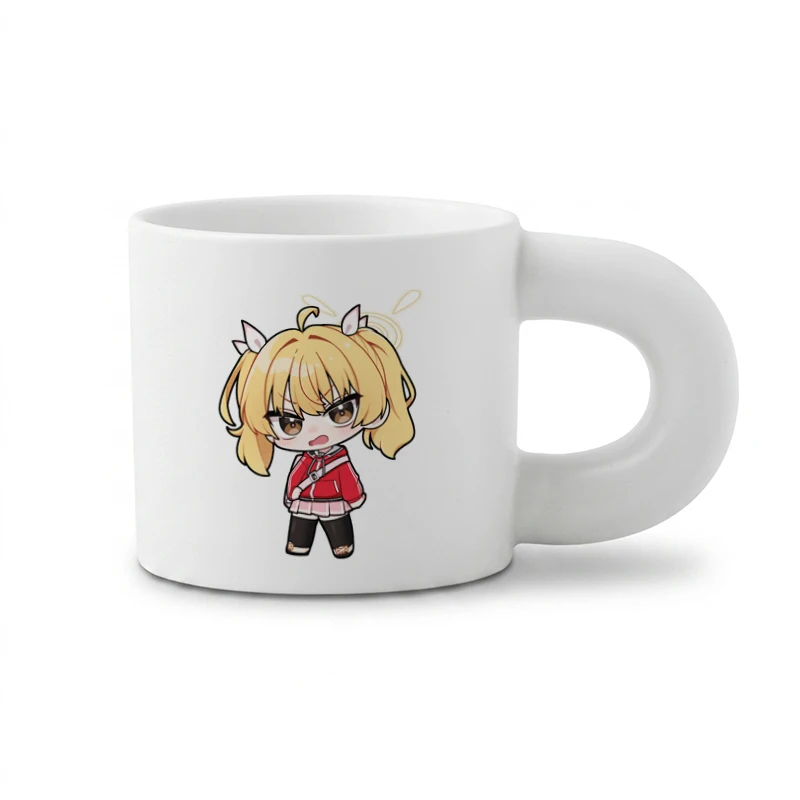 Personalized Ibaragi Yoshimi Ceramic Coffee Mug Custom Printed Cup 11oz DIY Photo Logo Mug for Office Home Birthday Gift