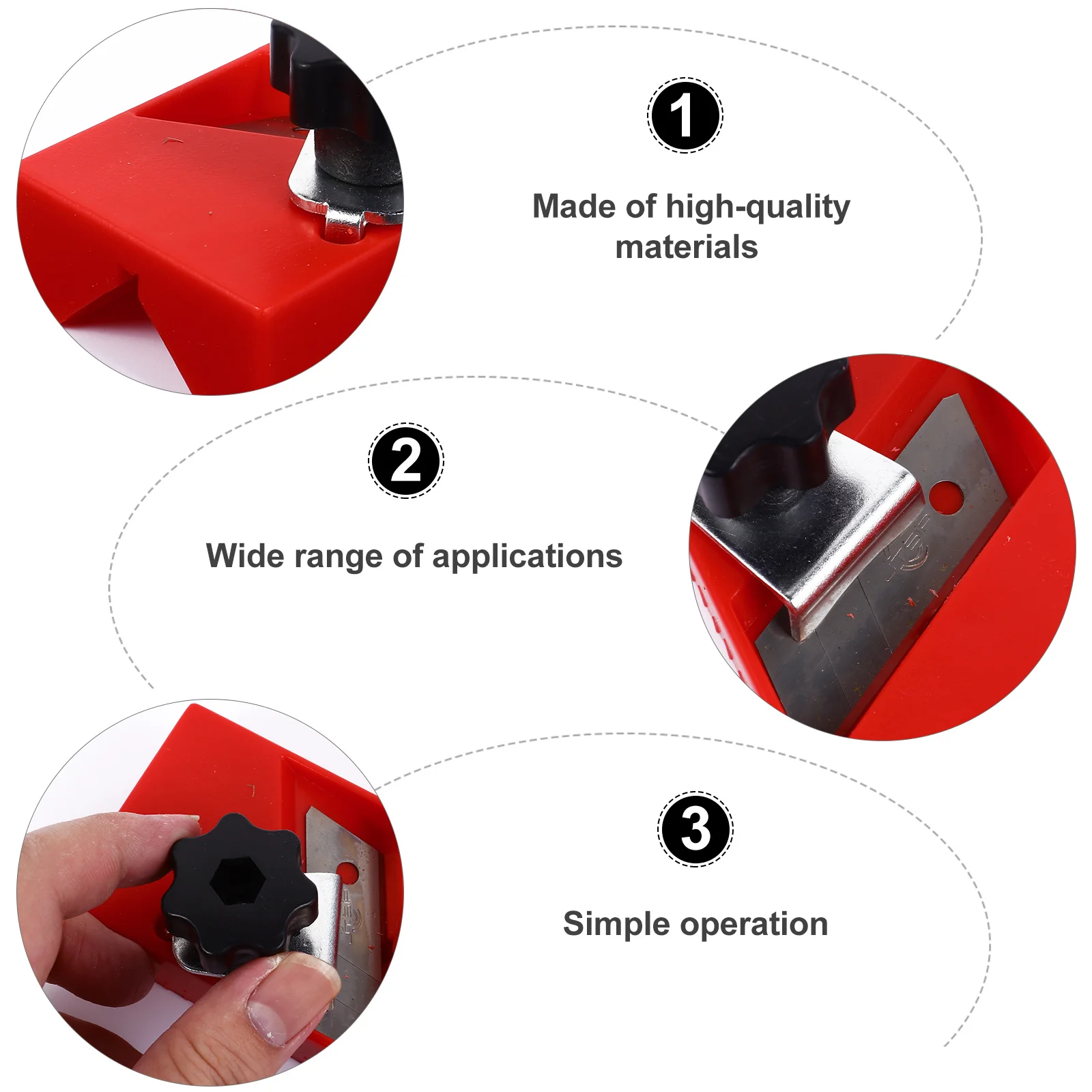 

Wood Chamfer Tool Professional Planing Hand Tool Razor-Sharp Blades Durable Easy to Carry Craft Projects Trimming Planing