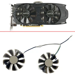 Cooling Fans 2PCS NEW 85MM 4PIN GA91S2H KFA2 GTX1060 EX OC GPU FAN For GALAXY GTX 1060 EX OC Graphics Card Fan Replacement