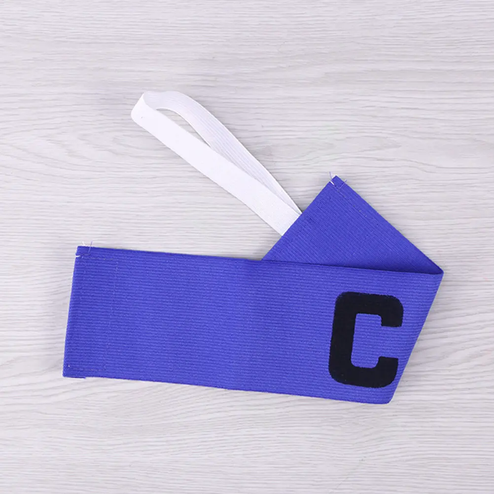 3Pcs Adjustable Wear-Resistant Captain Armbands Elastic Nylon Football Soccer Team Bands Captain Armband Convenient Arm Band