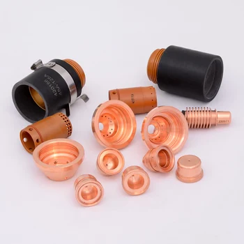 PMX125 Tappo di fissaggio dello scudo dell'elettrodo dell'ugello per scanalatura della taglierina fine meccanizzata 420158 220975 220976 220977 420156 220997 220971