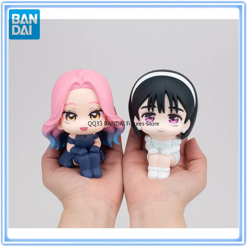 Original Bandai MegaHouse Look Up Alien Stage Mizi&Sua PVC Anime Character Q Version Model Collection Holiday Gifts