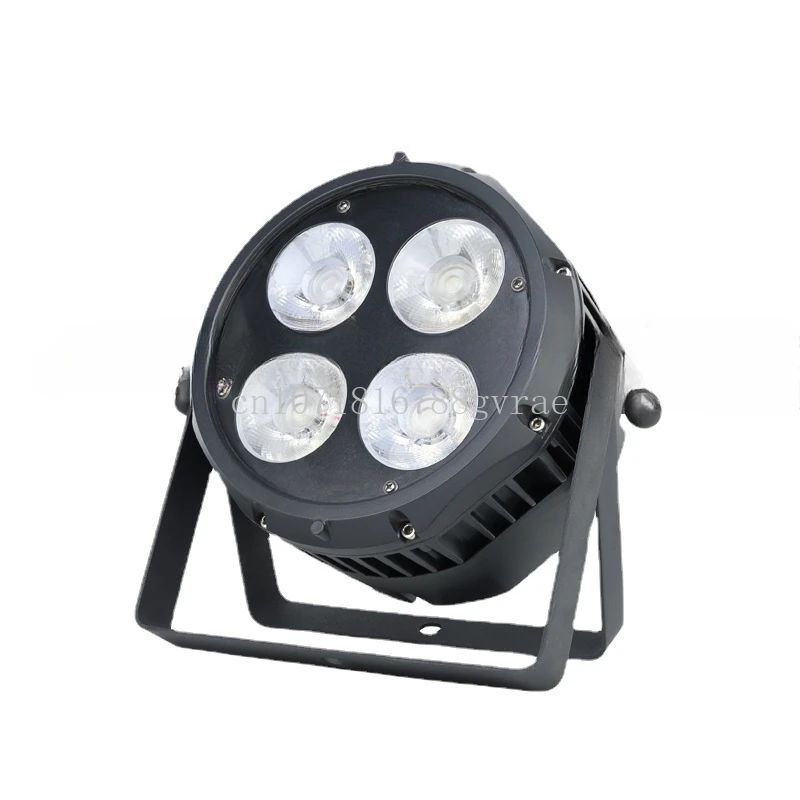 Водонепроницаемые 4 глаза Cob Led Par Lights 4X50W Плоский алюминий 200W 4 Eye Cob Par Теплые водонепроницаемые светодиодные фонари Cob Par IP65