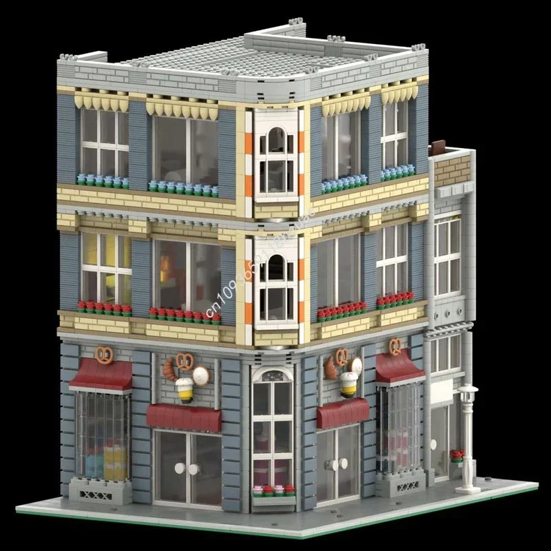 

3675pcs MOC Confectionery Model Building Blocks Birthday Architecture Education Toys Craft Festival Gifts