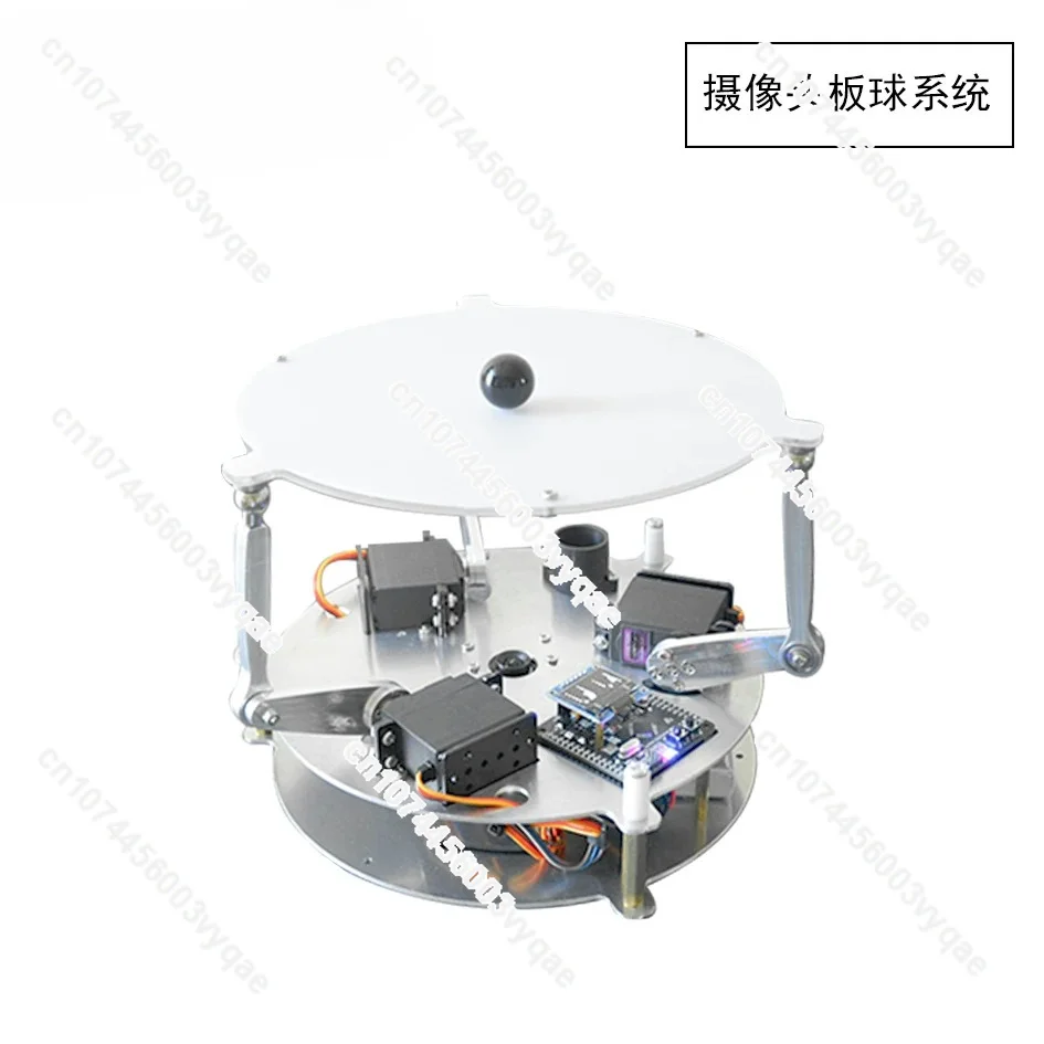 Ball Rolling Platform System, Horizontal Table with Visual Positioning & Recognition, Cricket Control System for Experimental Us