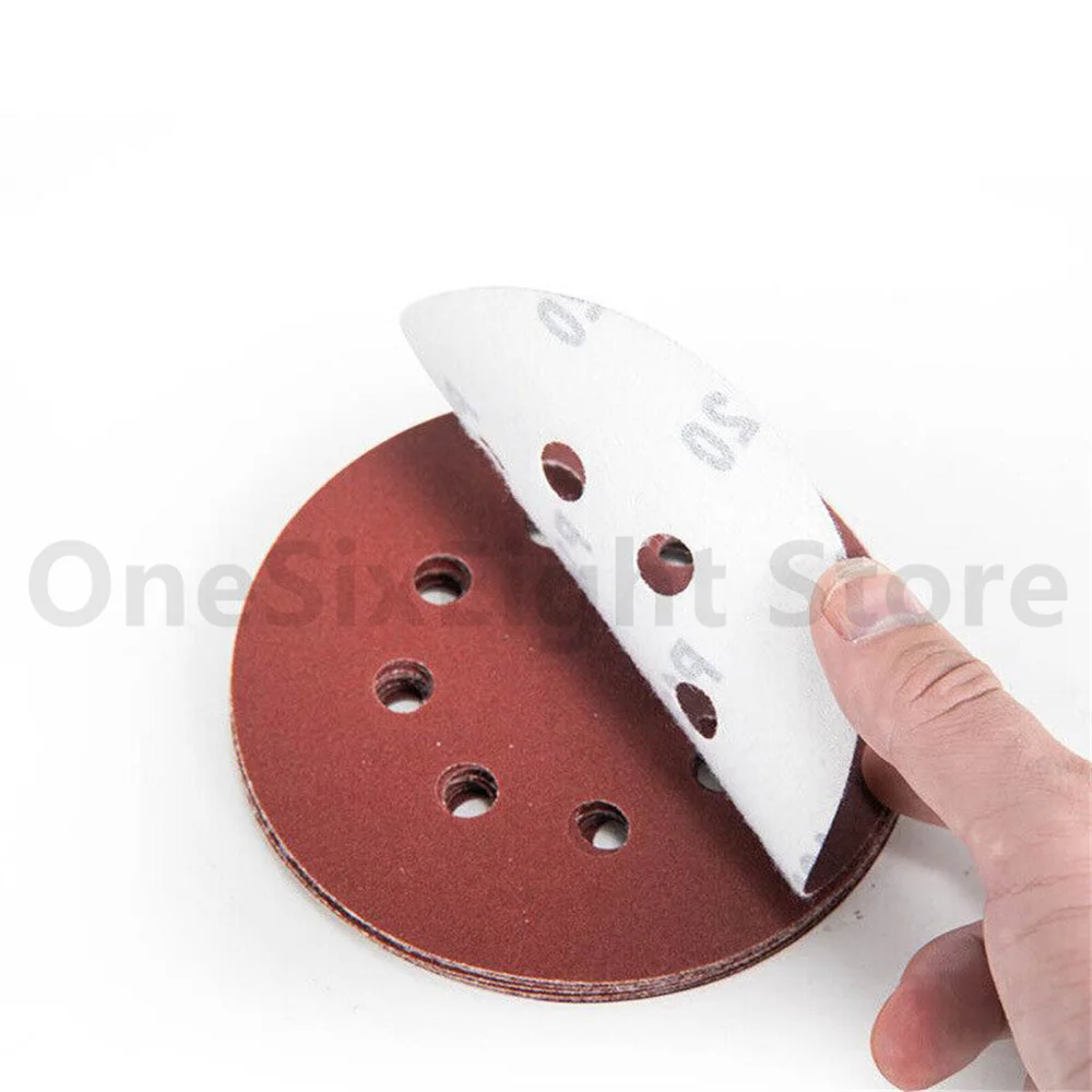 125mm - 5 "discos de lixamento de 5 polegadas para a lixadeira orbital 40-2000 grão