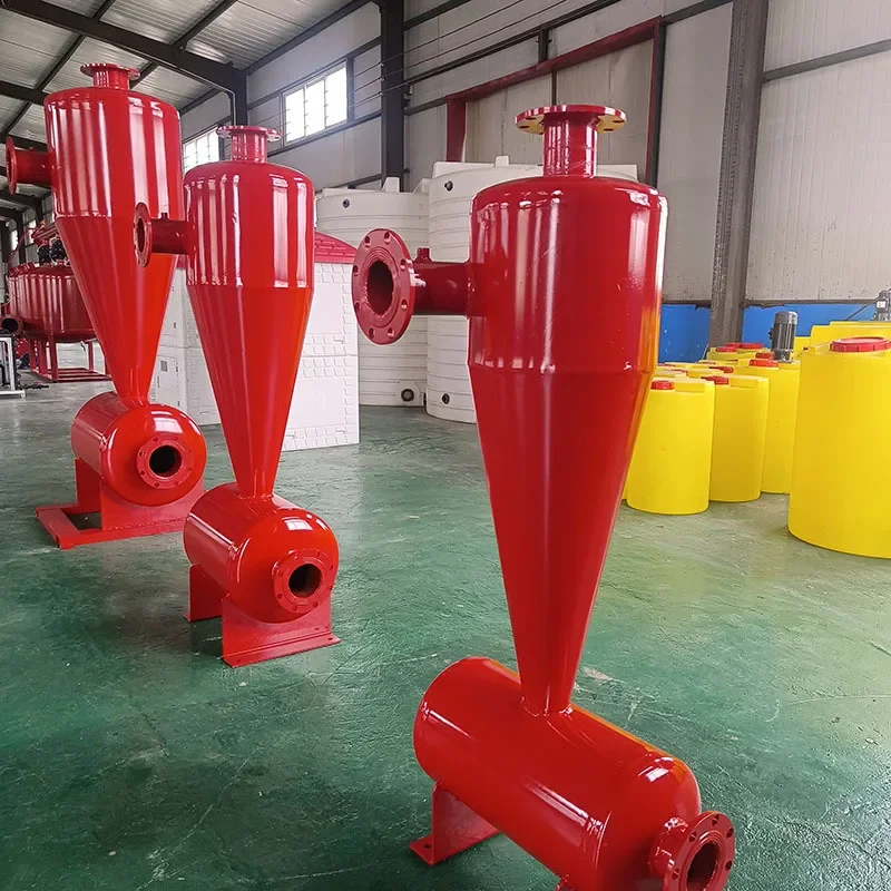 Centrifugal filter Agricultural irrigation Sediment river water Well water 3 inch 4 inch centrifugal filter Steel sand filter