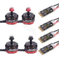 RS2205 2205 2300KV CW CCW Brushless Motor With LittleBee 20A BLHeli_S ESC for FPV RC QAV250 X210 Racing Drone Multicopter