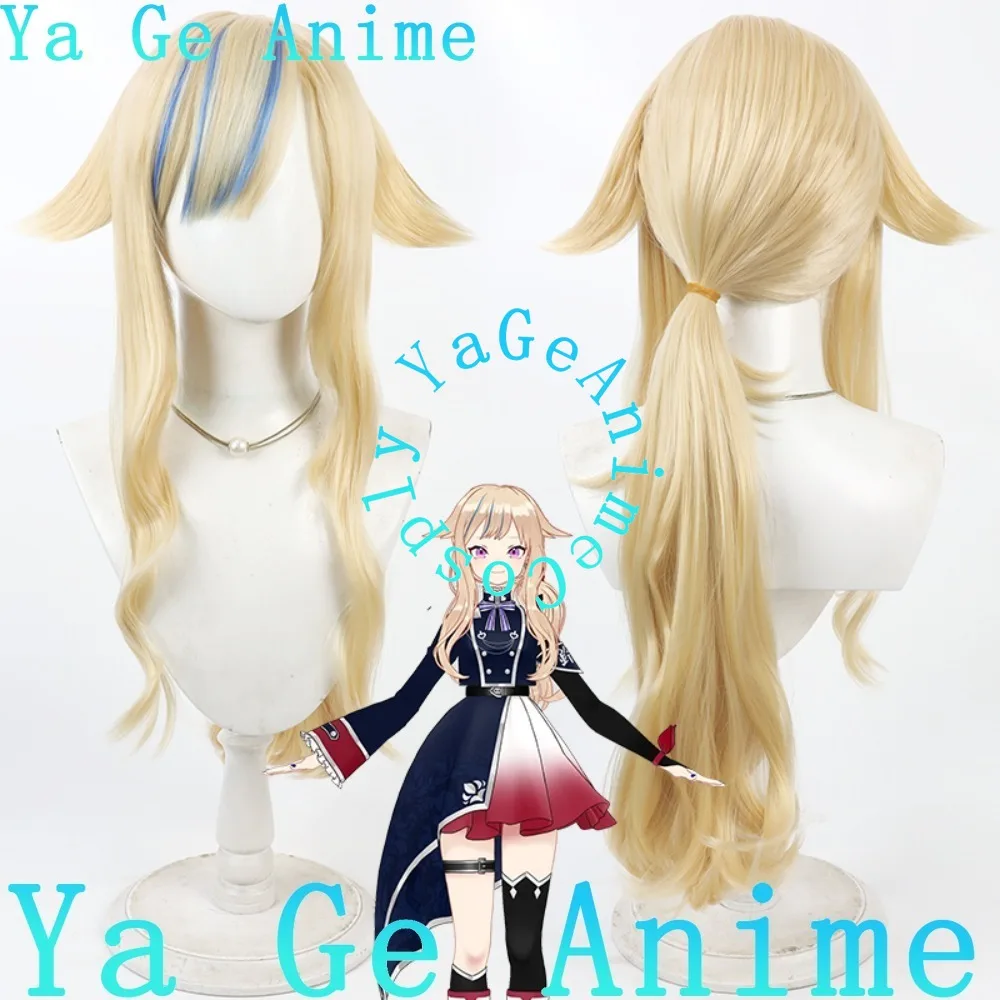 

Virtual VTuber Streamer Suzuki Hina Cosplay Wig Anime Games Halloween Carnival Party Synthetic Heat Resistant Hair