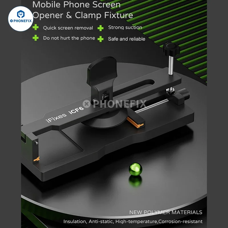 Imagem -02 - Ifixes-tela do Telefone Móvel com Ventosa Forte Icf6 sem Aquecimento Dispositivo Aberto Portátil Ajustável Display Lcd Braçadeira de Remoção