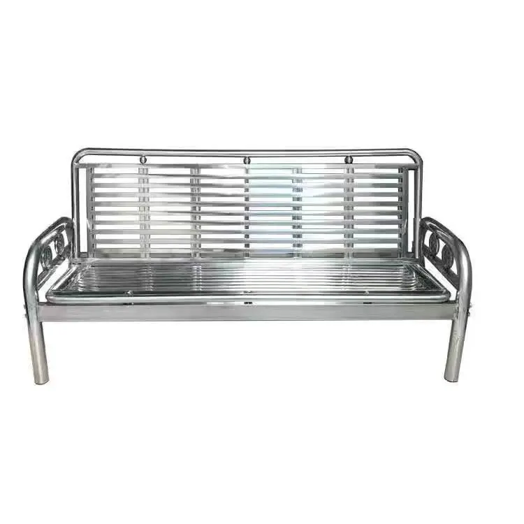 Sofa chair bed partially unfolded