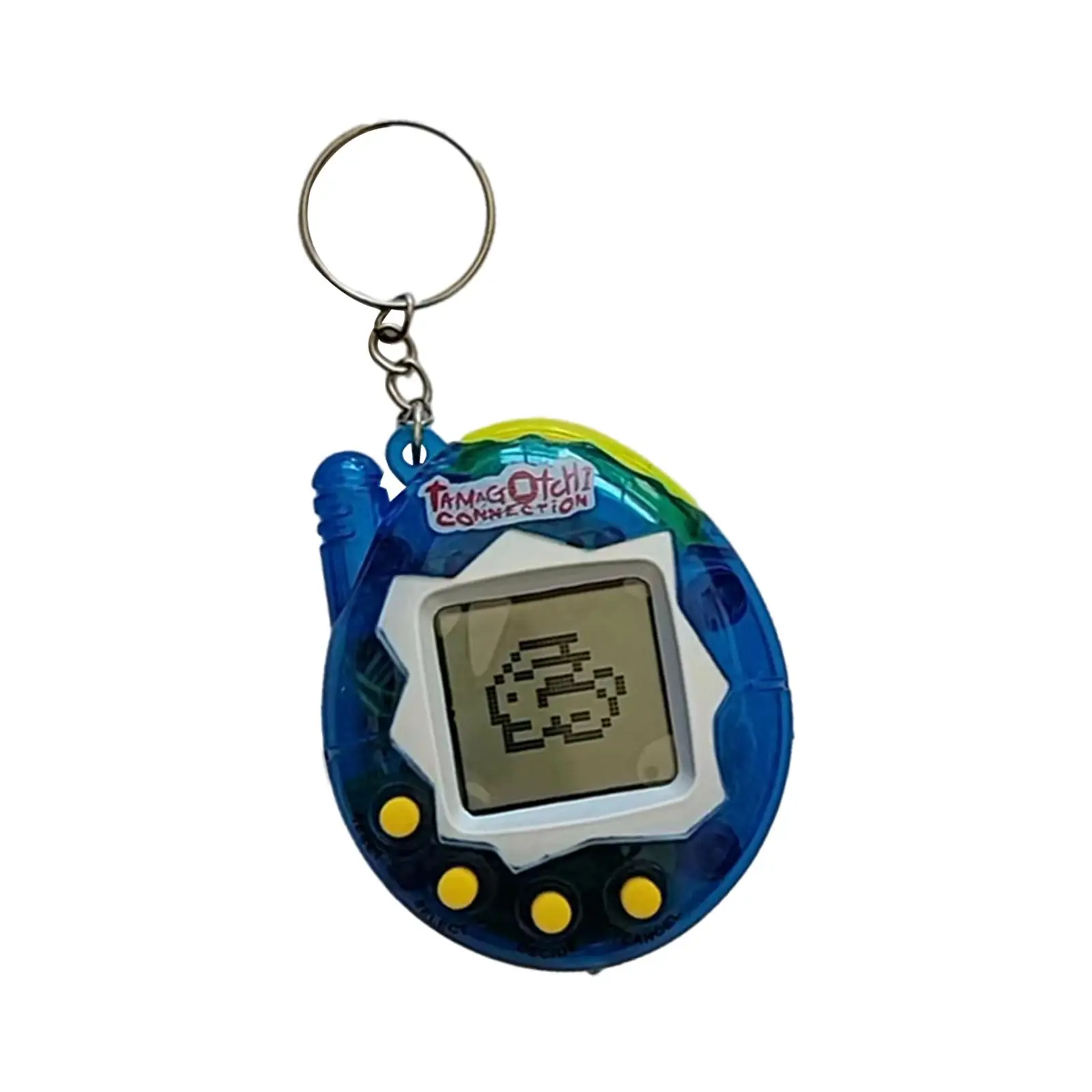 Electronic Pet Game World Handheld Keychain Virtual Pet Toy with 168 Pets Feeding Cleaning Learning for Birthday Gift