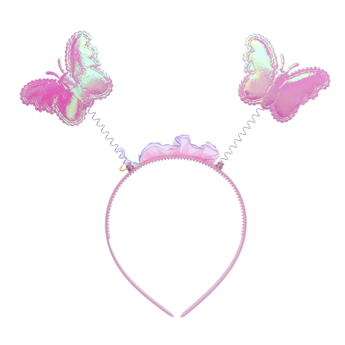 

4 Pcs Butterfly Wings Headband Tutu Costume Set Girls Lightweight Durable Fairy Wand Party Accessories Halloween Props