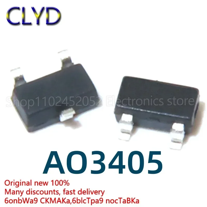 1PCS/LOT New and Original AO3405 A59T MOS FET chip SOT23 P channel