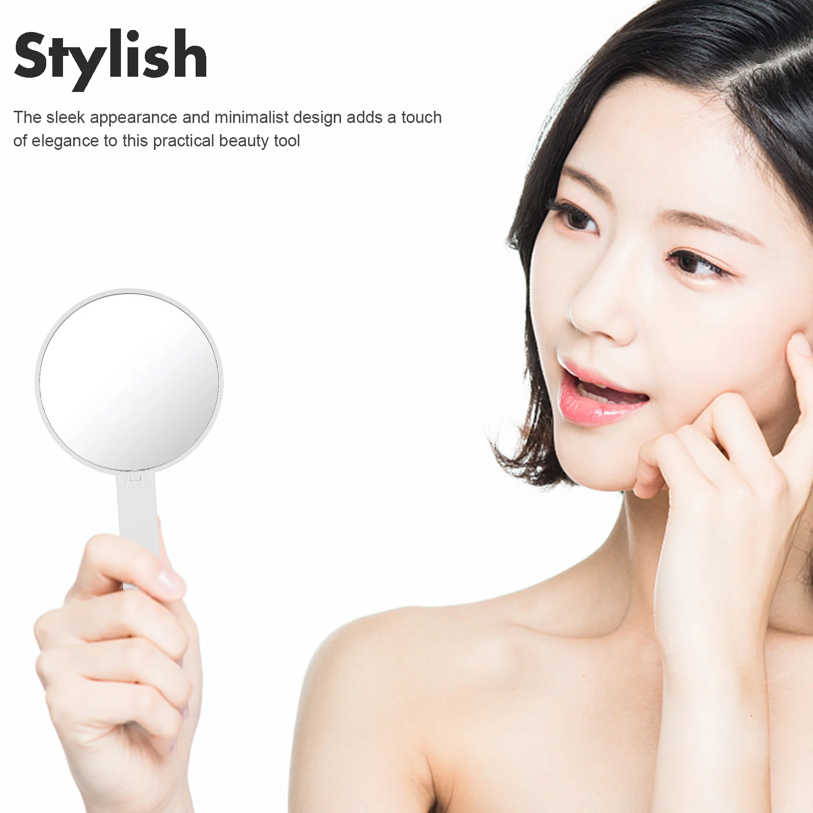 

Compact Mirror Cute Unbreakable Vanity Mirrors Makeup Travel Portable Small Handheld