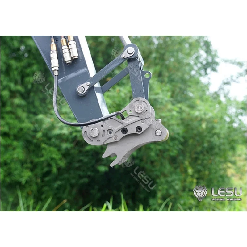 LESU Metall-Greifzange mit fester Halterung für 1/14 RC Hydraulikbagger Outdoor-Spielzeug TH16933 LKW DIY Zubehör Spielzeug – Detail 3