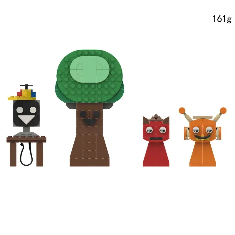 Décennie s de construction de film d'horreur Sprunki, briques de jeu de musique, boîte à musique Incredibox, jouets figurines, cadeau, 2024