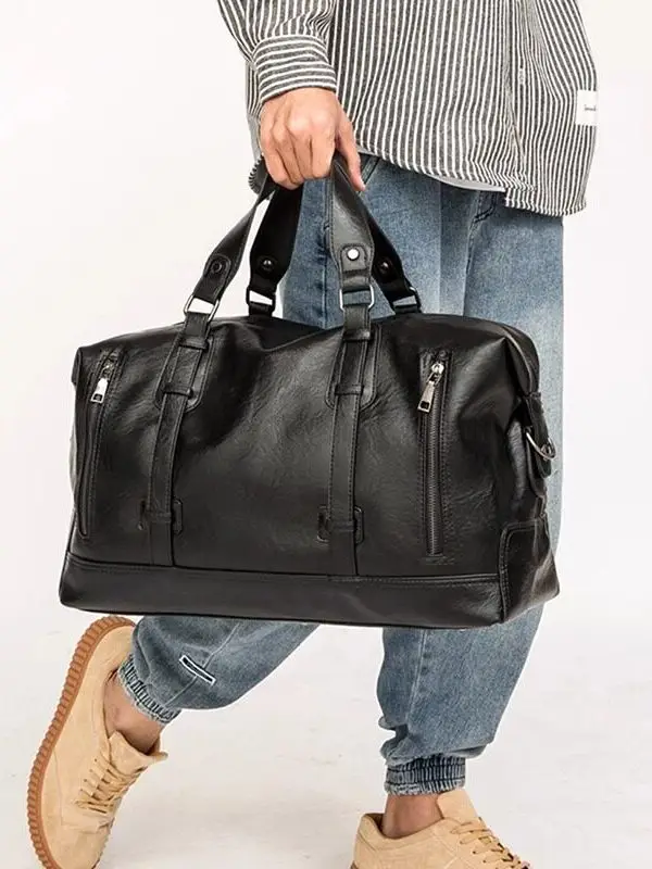 Clean Knock Korean Style Large Capacity Waterproof Travel Bag Casual Crossbody Backpack Street Trend Single Shoulder Bag