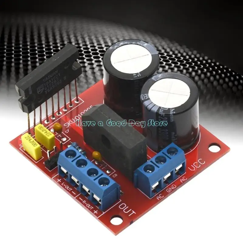 462D TDA1521 Auditory Amplifier Board Double 15W Channels Digital Power Module For Home Theater And DIY Projects