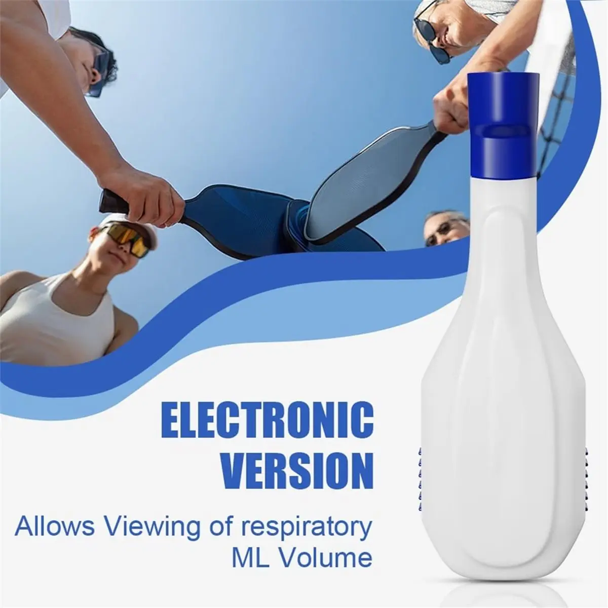 Mega Oferta 828: Entrenador Respiratorio, Equipo de Ejercicio, Ajuste de Presión Personalizable, Resistencia Personalizada, Fácil de Limpiar, Fácil de Transportar
