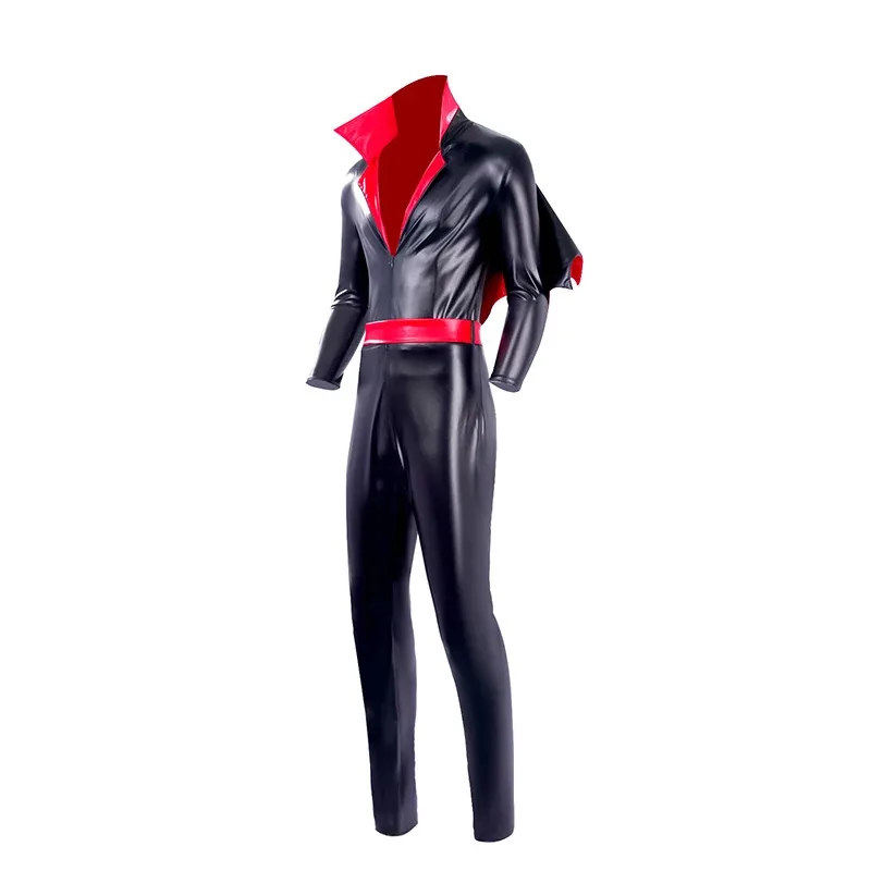 Morbius Cosplay Costumes Black Jumpsuits Halloween Carnival Vampire Uniform For Men eo]5