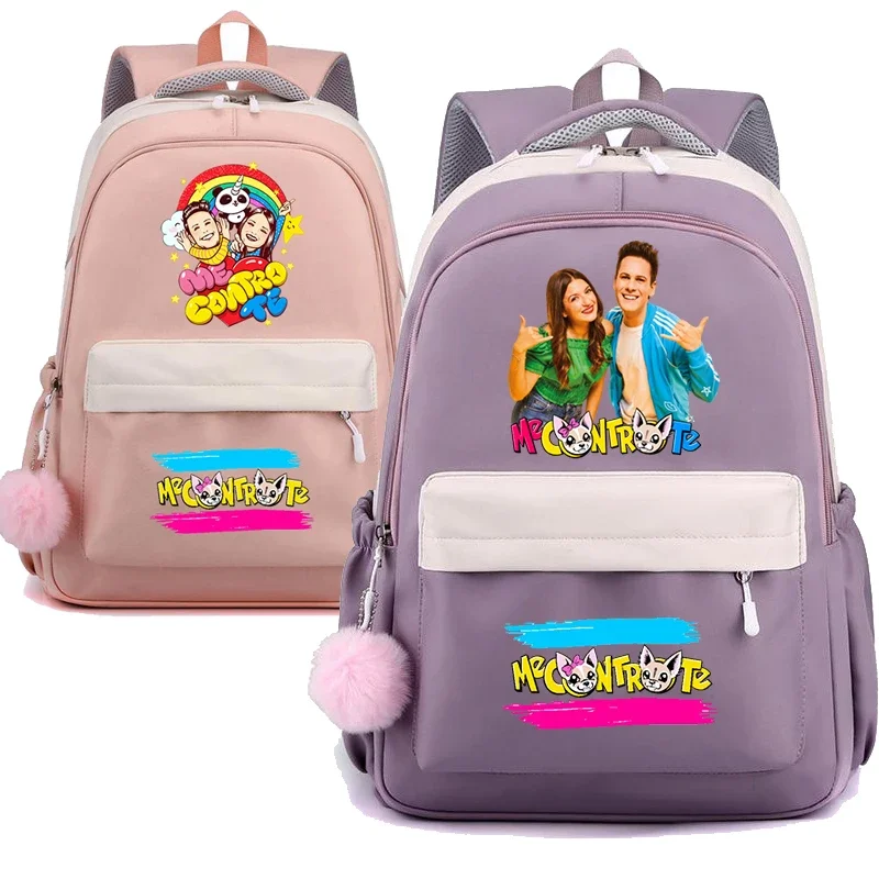 

Me Contro Te Print Large Capacity Children's Backpack Fashion Schoolbag Women Travel Knapsack Zipper Rucksacks Birthday Gifts