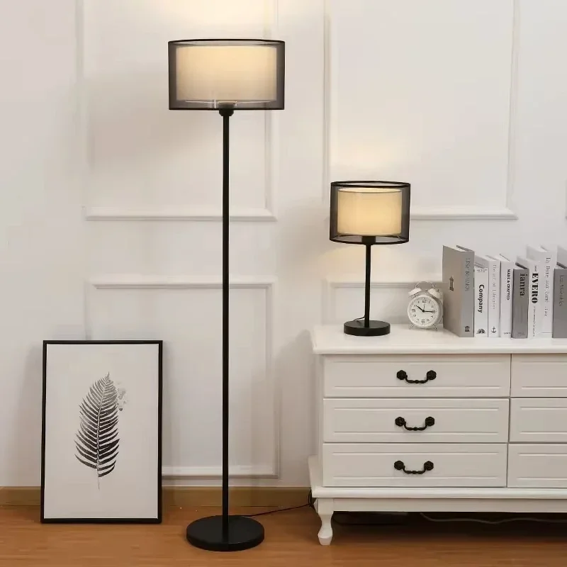 

Nordic Floor Lamp Living Room Bedroom Bedside Lamp Desk Lamp Light Luxury High-End Feeling Modern Simplicity Warm Home LED Light