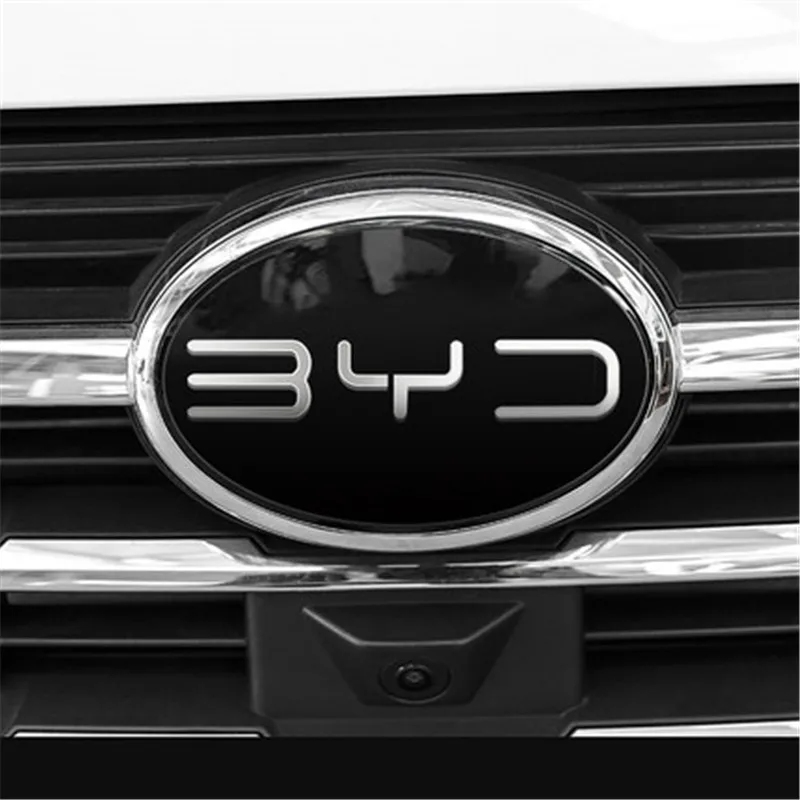 Steering Wheel Stickers Wheel Hub Center Cap Logo 3D Decorative Sticker for 2019-2021 BYD Tang