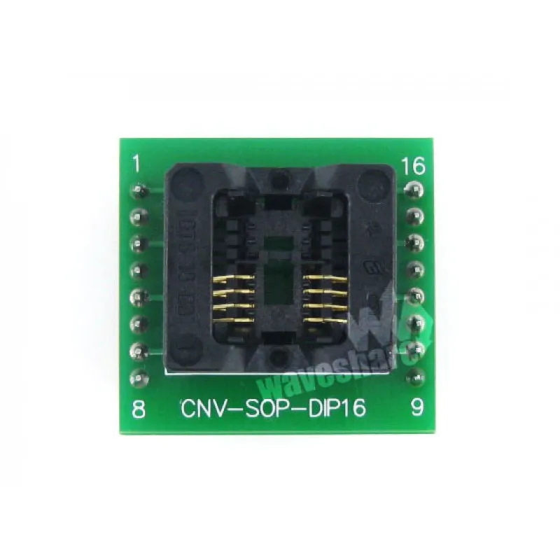 Makerseek SOP8 TO DIP8 SKU 3047 Waveshare SOP8 TO DIP8, Programmer Adapter,