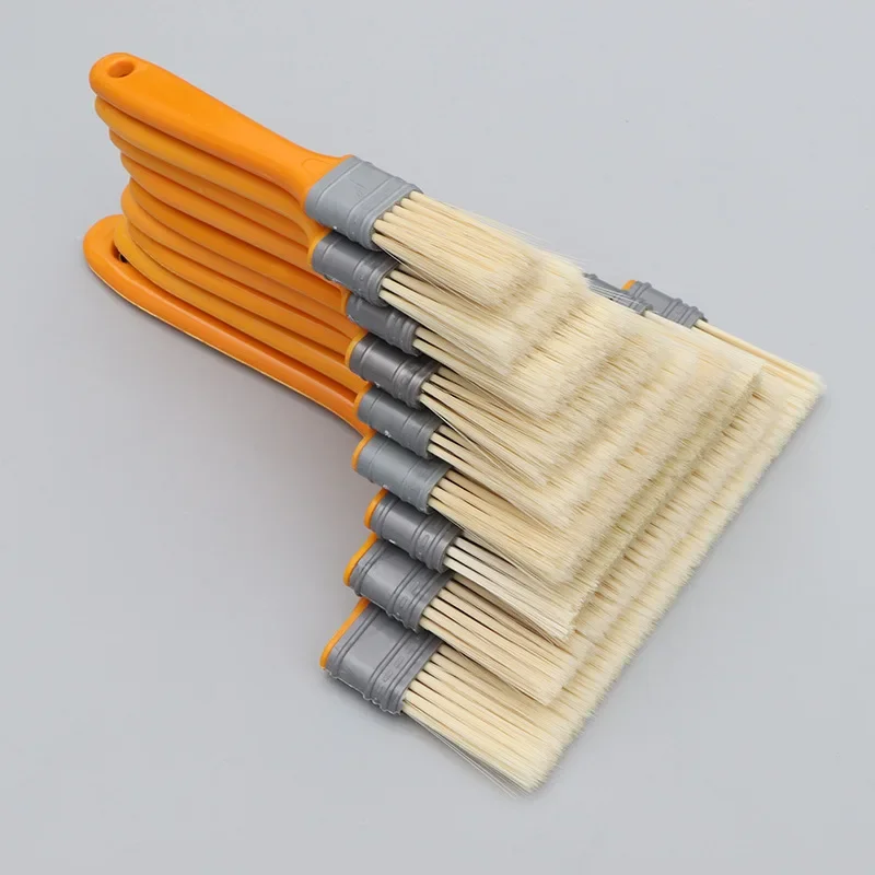 Plastic Handle Paint Brushes 1/2/4/5 Inch for Wall and Furniture Paint Tool Set Painting Brushes Artist Paint Brushes