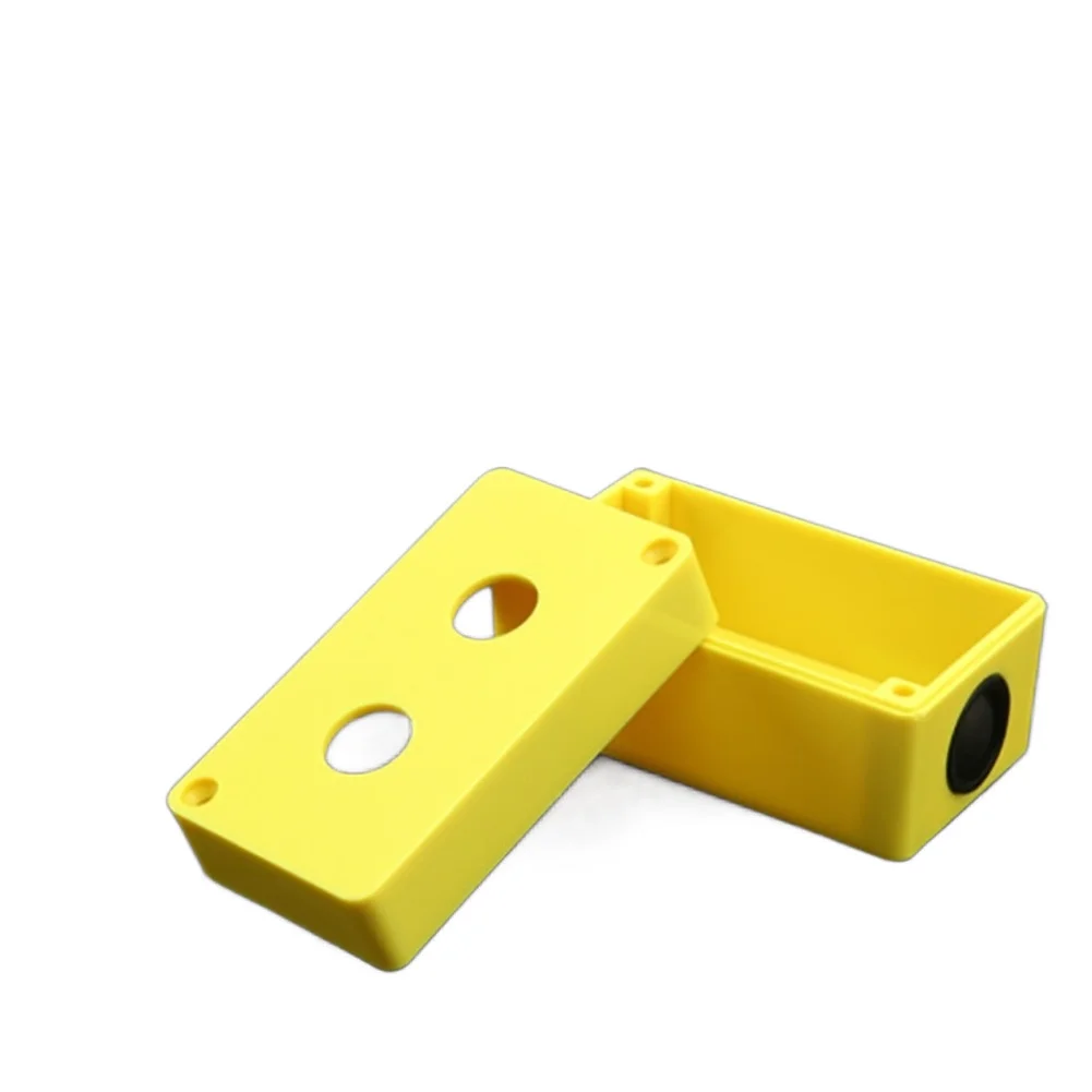 Waterproof Push Button Switch Box 16mm Mounting Size IP65 Rated for Dusty Humid Environments and Industrial Use